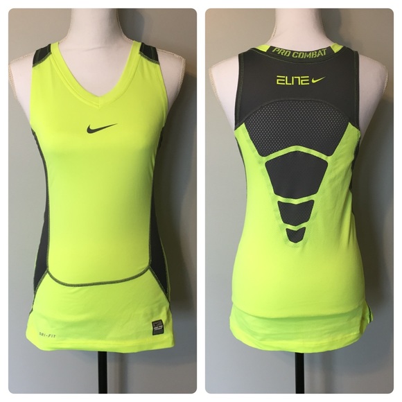 nike pro combat compression tank top